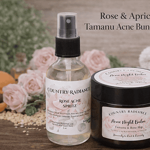 Natural skincare with Tamanu & Rose Hip.